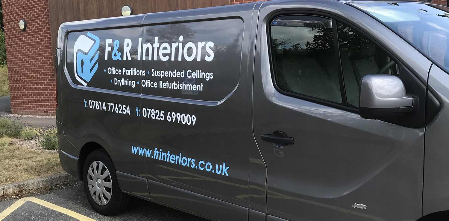 F R Interiors Ltd van