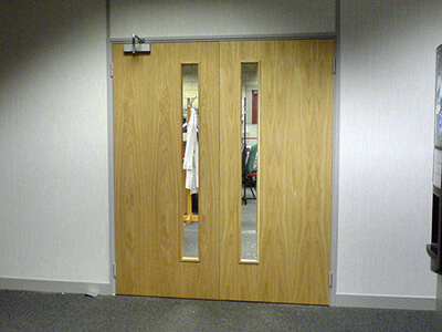 office double doors